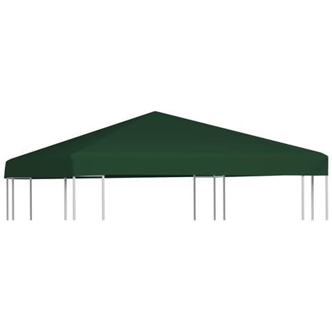 Copertura Superiore Per Gazebo 310 G / m² 3x3 M Verde - Foto 1
