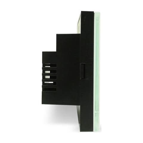 Interruttore Smart Home A 1 Posizione Touch Wifi Bianco Lkm-smswt01w Lkm Security Cristallo Temperato Controllo A Led Compatibile Con Amazon Echo E Google Home - Foto 2