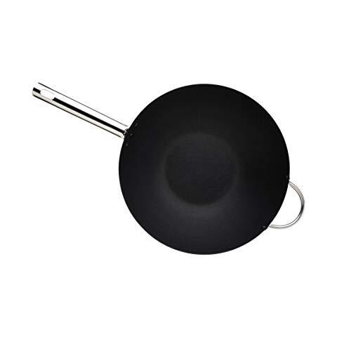 35,5 Centimetri Master Class Professionale Acciaio Al Carbonio Wok - Foto 2
