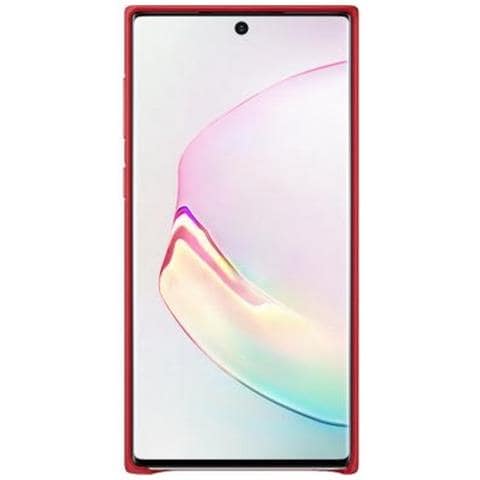 Cover Leather Ef-vn970lregww Per Galaxy Note 10 Sm-n970f Rosso - Foto 9