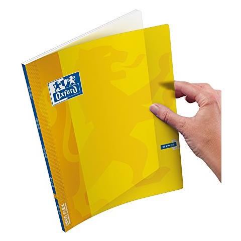 Oxford Openflex Quaderno In Polipropilene A4 96 Pagine 21 X 297 Centimetri Giallo - Foto 3