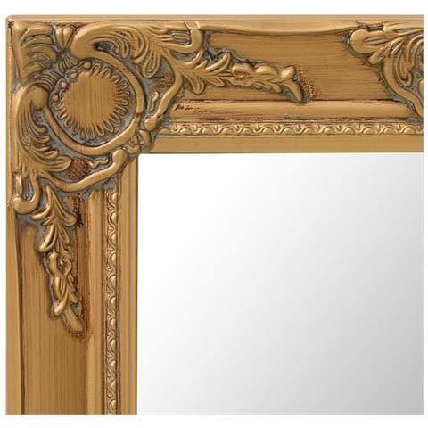 Specchio Da Parete Stile Barocco 50x50 Cm Oro - Foto 6