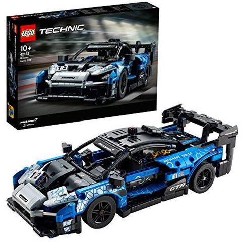 Technic 42123 Mclaren Gtr Senna Corse Sport Auto Da Collezione Modello Veicolo Construction Set - Foto 1