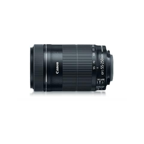 EF-S 55-250mm, SLR, 15/12, Telephoto, EOS 7D, Nero, 7 cm - Foto 1