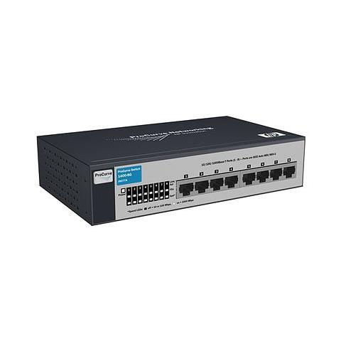 Ethernet Switch HP ProCurve 1400-8G 8 Porte - 8 x RJ-45 - 10/100/1000Base-T - Foto 1