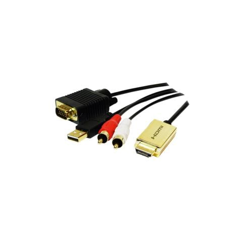 CV0052A, 2m, HDMI, VGA (D-Sub) + RCA, 0 - 70 C, -10 - 80 C, 10 - 85% - Foto 1