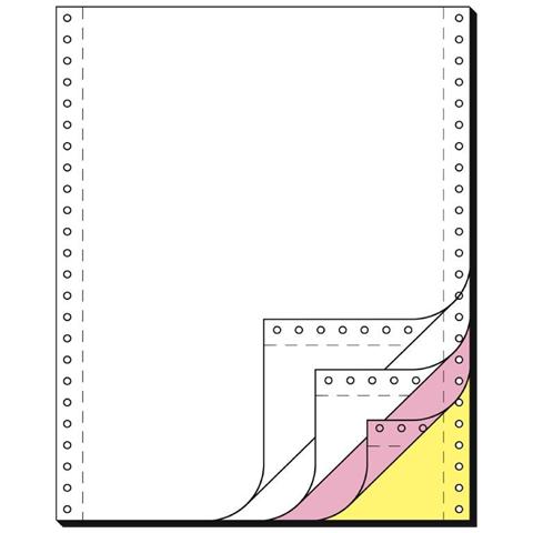 33244, A4 (210×297 mm) , Universale, Rosa, Bianco, Giallo, ECF - Foto 1