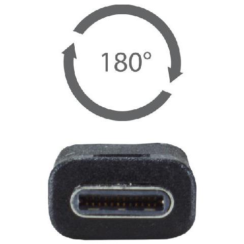 USB31-CM / AFCE USB 3.1 ? USB A Nero cavo di interfaccia e adattatore - Foto 1