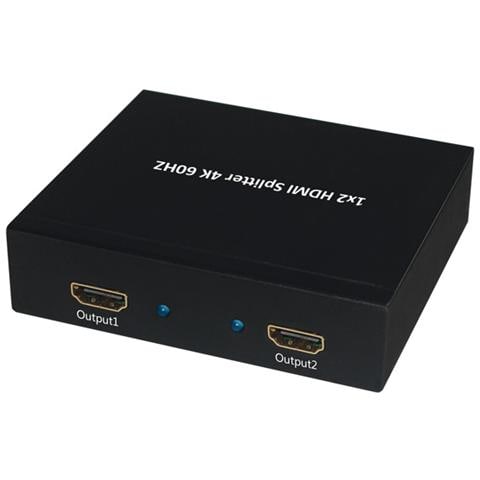 Splitter HDMI a 2 vie Colore Nero - Foto 2