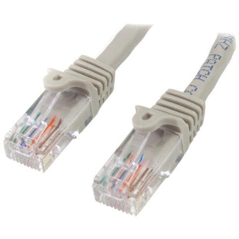 Cavo di Rete da 50cm Grigio Cat5e Ethernet RJ45 Antigroviglio - Cavo Patch Snagless - Foto 1