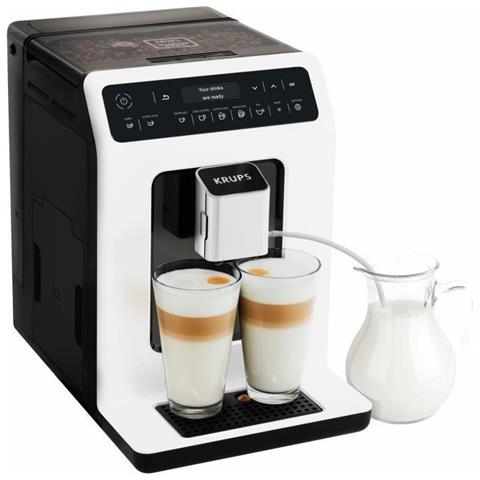 Macchina da Caffè Espresso Automatica Evidence Serbatoio 2.3 Lt. Potenza 1450 Watt Colore Bianco - Foto 2