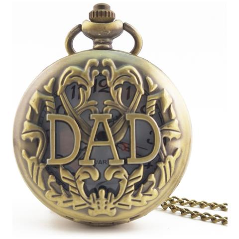 HTN - Papà Al Quarzo Orologio Da Tasca Collana Pendente Del Ciondolo  Giornata Del Regalo Del Padre Orologi Da Uomo Orologi Da Donna Orologi -  ePRICE