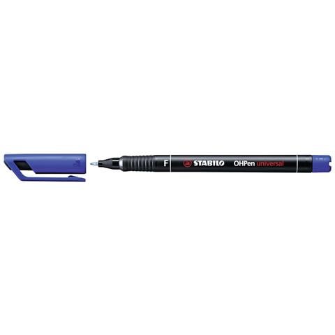 OHPen universal Permanente - Marcatore - Tratto Fine (0,7 mm) - Confezione da 10 - Blu - Foto 2