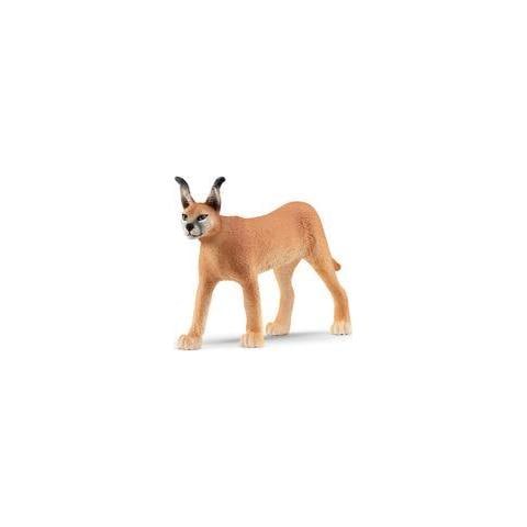 Schleich Wild Life 14867 Action Figure Giocattolo (schleich Wild Life Caracal Female Toy Figure, 3 To 8 Years, Tan [1486 - Foto 2