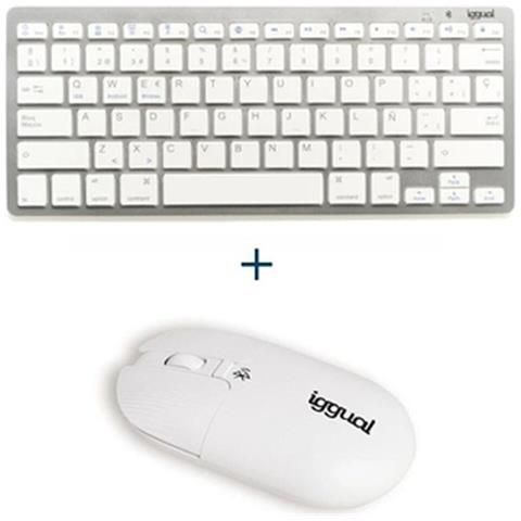 Tastiera e Mouse Bluetooth 2502082313569 Colore Blu - Foto 1