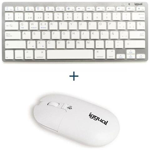 Tastiera e Mouse Bluetooth 2502082313569 Colore Blu - Foto 2