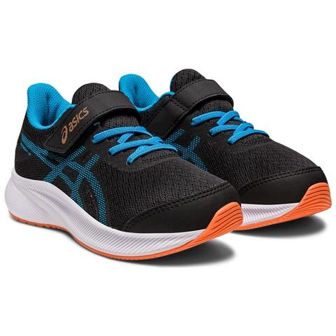 Patriot 13 Ps Scarpe Da Corsa Per Bambini, Nero /blu /arancione, Misura 4.0 28,5 - Foto 1