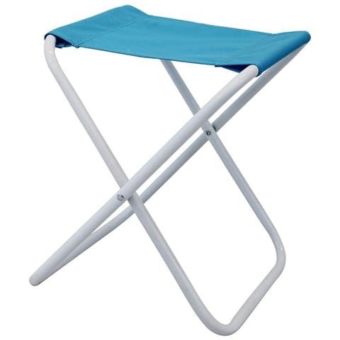 Sgabello Chiudibile Da Spiaggia In Alluminio E Oxford Steel - Foto 2