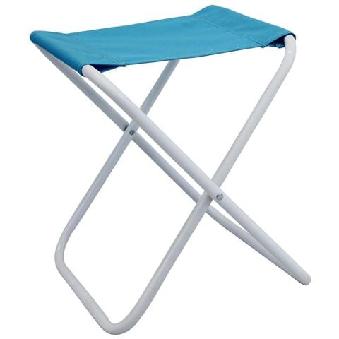 Sgabello Chiudibile Da Spiaggia In Alluminio E Oxford Steel - Foto 1