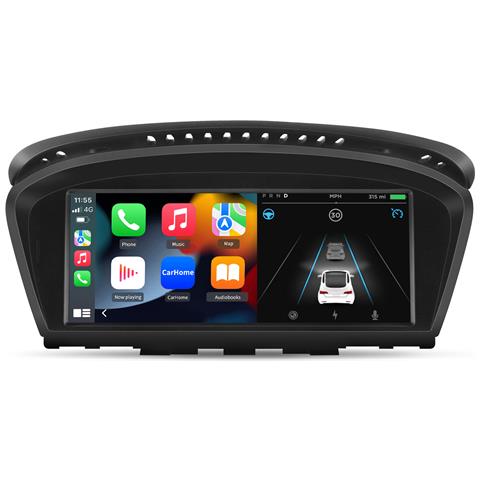 Autoradio Android (4g+64g) Per Bmw 5 Serie E60 E61 E63 E64, 3 Serie E90 E91 E92 Ccc (2003-2010), Car Radio Qualcomm Con 8,8 Pollici Schermo Ips Touchscreen Android Auto Carplay 4g Bt - Foto 1