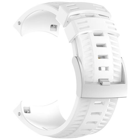 Cinturino In Silicone Per Suunto 9 White - Foto 3
