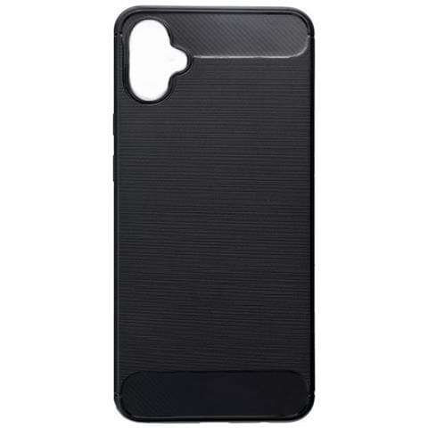 Custodia B-case Tpu Silicone Cover Hard Case Per Samsung Galaxy A05 Sm-a055 Carbon Metal Black - Foto 2