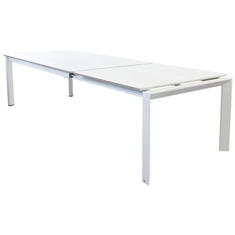 Kirk - Tavolo Da Giardino In Alluminio Allungabile 200/300 X 110 Cm - Foto 2
