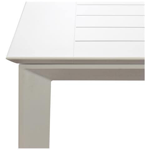 Kirk - Tavolo Da Giardino In Alluminio Allungabile 200/300 X 110 Cm - Foto 8