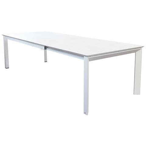 Kirk - Tavolo Da Giardino In Alluminio Allungabile 200/300 X 110 Cm - Foto 1