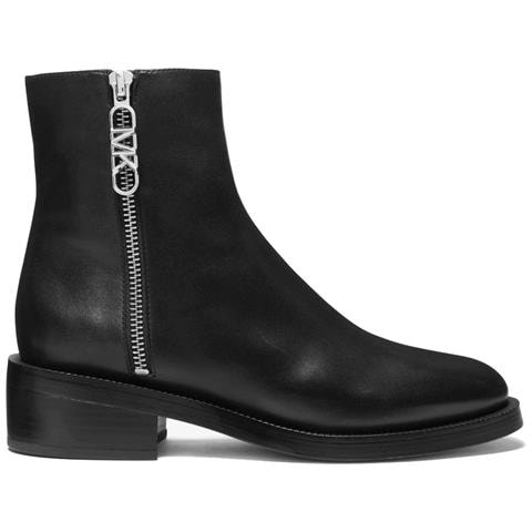 Regan Flat Bootie Stivaletti Pelle Di Mucca Scarpe Donna Nero Eu 38, 40f3rgme5l-001 - Foto 2