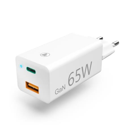 00139538 Caricabatterie Per Dispositivi Mobili Computer Portatile, Smartphone, Tablet Bianco Ac Ricarica Rapida Interno - Foto 3
