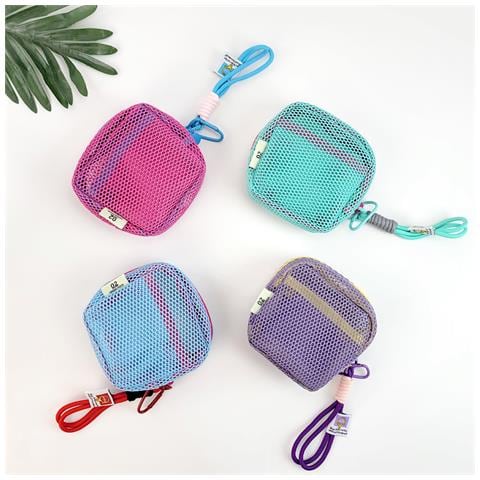 Elegante Borsa Cosmetica Da Appendere In Stile Giapponese Green - Foto 7