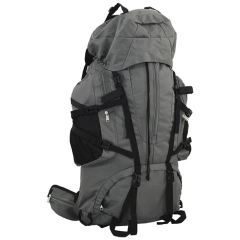 Zaino da Trekking Grigio 60 L Tessuto Oxford - Foto 1
