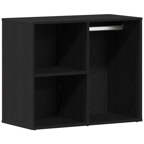 Cabinet cosmetico in rovere nero  - 80x40x65 cm - Foto 1