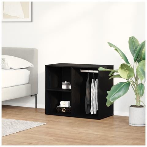 Cabinet cosmetico in rovere nero  - 80x40x65 cm - Foto 2