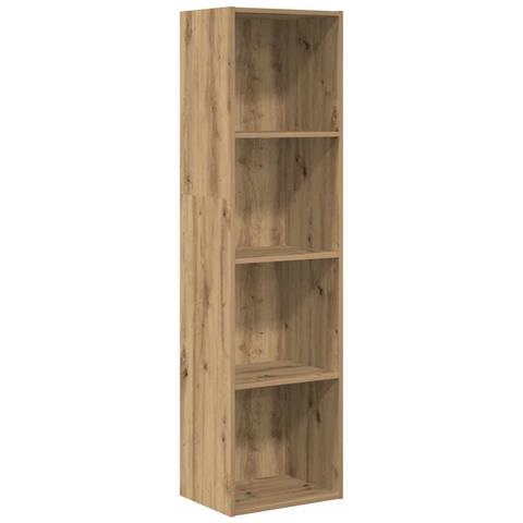 Libreria Rovere Artigianale 40x30x152 cm in Legno Multistrato - Foto 1