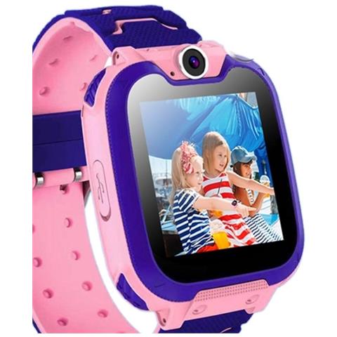 Smartwatch Impermeabile Rosa Per Bambini Con Gps E Modalità Classe - Foto 5