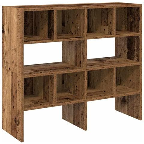 Scarpiere 2 pz Impilabili Legno Antico 89,5x30x40 cm - Foto 1