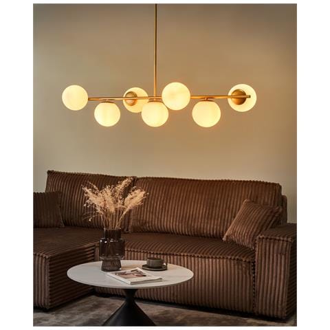 Lampadario Karla Metallo Oro - Foto 1