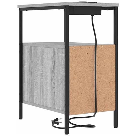 Mobiletti da Notte 2 pcs Grigio sonoma 30 x 48 x 61 cm - Foto 9