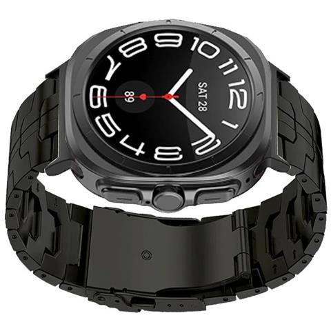 Cinturino Per Orologio In Titanio Iron Man Edition Per Samsung Galaxy Watch 7 Ultra 47 Mm Black - Foto 1