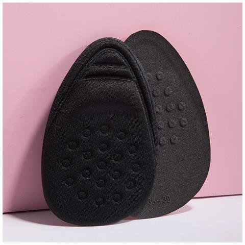 Solette Cuscinetto Avampiede Per Scarpe Sportive - Comfort In Schiuma E Lycra Black - Foto 2