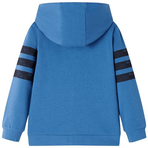 Felpa con Cappuccio e Cerniera per Bambini Blu 128 - Foto 2