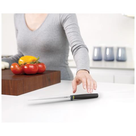 Set Di Coltelli Duo 3 Pezzi Coltelli Da Cucina Con Manici Bilanciati E Coperture Protettive Acciaio Inox Giapponese Colore Opale - Foto 5