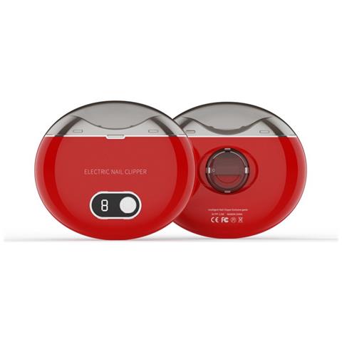 Lima E Tagliaunghie Elettrica Multifunzionale Con Display Lcd - Cura Unghie Sicura Red - Foto 1