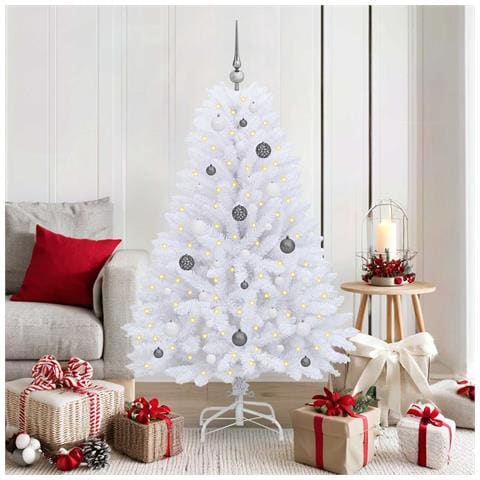 Albero di Natale artificiale Bianco 80 x 80 x 150 cm - Foto 2