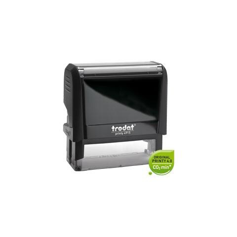 timbro trodat printy 4912 4.0 47x18 ecoblack - Foto 1