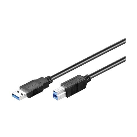 Cavo Usb 3.0 Connettori A-B 9 Poli Mt. 0,5 - Foto 1