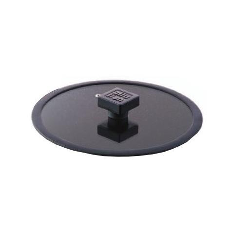 Coperchio in Vetro Base in Silicone Diametro 28 cm - Linea Etnea - Foto 1