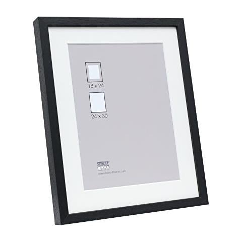 S223K2 30x40 legno nero con Passepartout - Europa - Foto 1